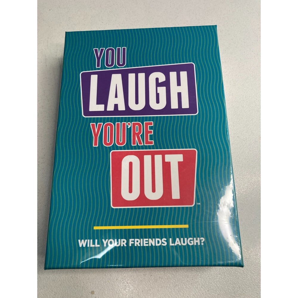 DSS Games You Laugh You're Out The Official Family Game Brand New Sealed!!!